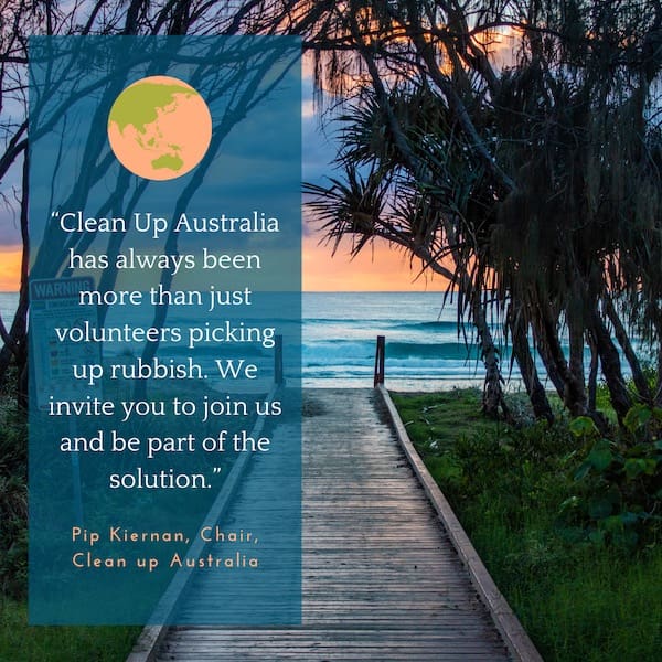 Clean Up Australia Quote